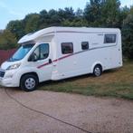 Dethleffs trend t7057eb  enkele bedden., Caravans en Kamperen, Mobilhomes, Fiat, Fietsendrager, Particulier, Dethleffs
