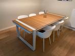 Tuinset : tafel + 6 stoelen kussen, Huis en Inrichting, Tafels | Eettafels, Ophalen