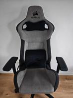 Fauteuil Gamer Corsair T3 Rush, Gris, Comme neuf, Chaise de bureau de gaming, Enlèvement