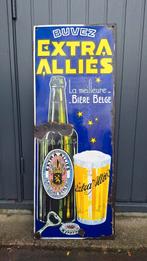 Oud emaille bord Extra Allies 1932., Ophalen, Gebruikt