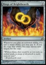 Rings of Brighthearth - LRW - MTG - NM, Hobby en Vrije tijd, Ophalen of Verzenden
