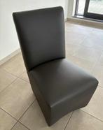 Set van 6 eetkamerstoelen, Ophalen, Gebruikt, Bruin, Vijf, Zes of meer stoelen