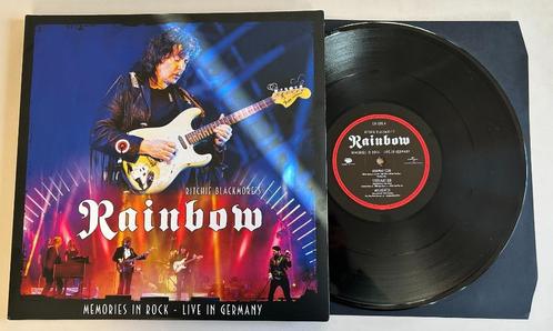 3LP BLACKMORE's RAINBOW MEMORIES IN ROCK LIVE DEEP PURPLE, Cd's en Dvd's, Vinyl | Hardrock en Metal, Zo goed als nieuw, Ophalen of Verzenden