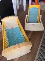 Poppenbed en -stoel Fisher Price vintage, Kinderen en Baby's, Ophalen, Gebruikt