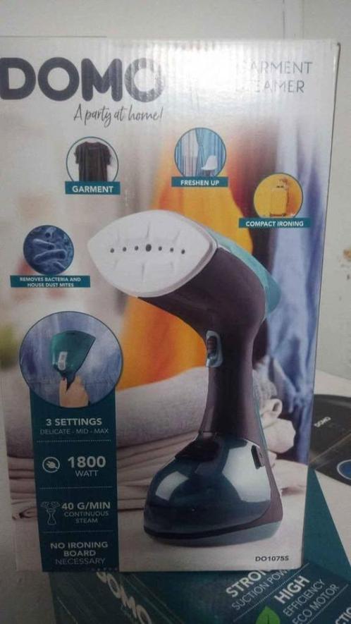 DOMO kledijstomer DO1075S, Elektronische apparatuur, Stoomapparaten, Nieuw, Kledingstomer, Ophalen