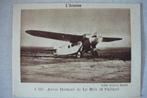 La vache qui rit 1 klein prentje l'aviation 1 435 avion Bern, Ophalen of Verzenden, Gebruikt, Overige onderwerpen, Prent