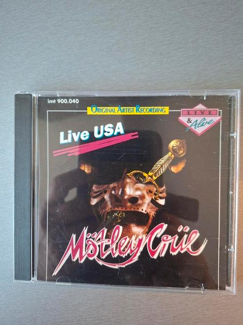 Cd. Motley Crue. Live USA., Cd's en Dvd's, Cd's | Hardrock en Metal, Zo goed als nieuw, Ophalen of Verzenden