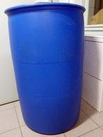 Rond Blauw Vloeistofvat Zonder Deksel., Tuin en Terras, Ophalen, Gebruikt, Kunststof