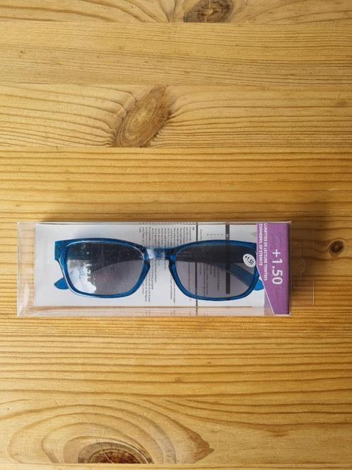 zonnebril op sterkte 1,5, Handtassen en Accessoires, Zonnebrillen en Brillen | Heren, Nieuw, Zonnebril op sterkte, Blauw, Ophalen of Verzenden
