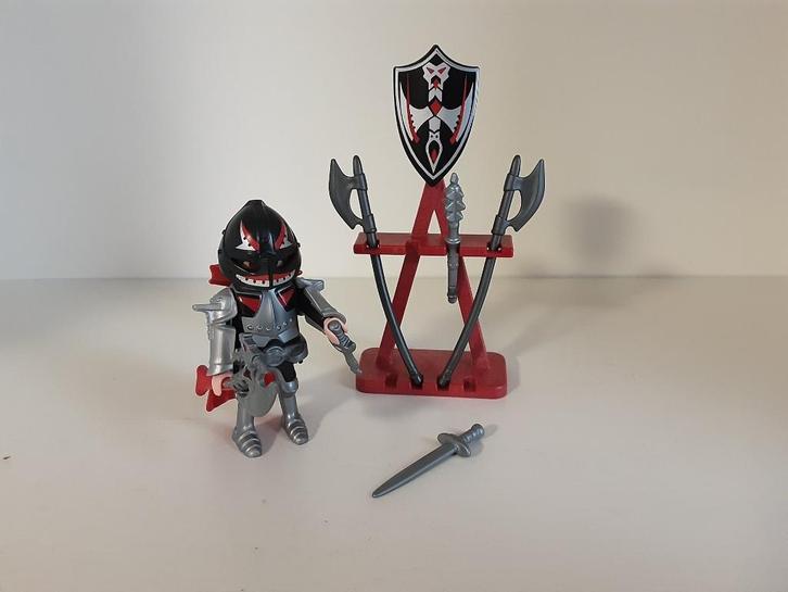 Playmobil ridder en wapenrek - compleet, Kinderen en Baby's, Speelgoed | Playmobil, Zo goed als nieuw, Complete set, Ophalen of Verzenden