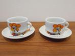 2x Samson en Gert kopje + ondertas, Ophalen of Verzenden