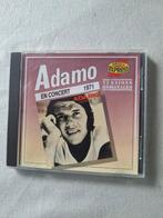 Cd adamo  en concert 1971, Cd's en Dvd's, Cd's | Franstalig, Ophalen of Verzenden