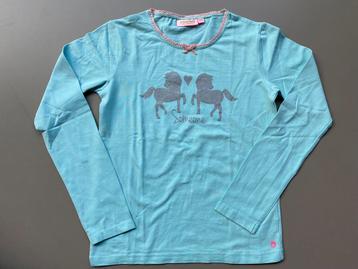 Tee-shirt bleu clair pour fille Someone 140