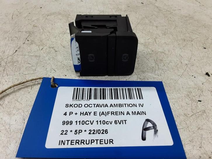 COMMUTATEUR Skoda Octavia (NXAA) (01-2020/-) (5E4927225), Autos : Pièces & Accessoires, Tableau de bord & Interrupteurs, Skoda