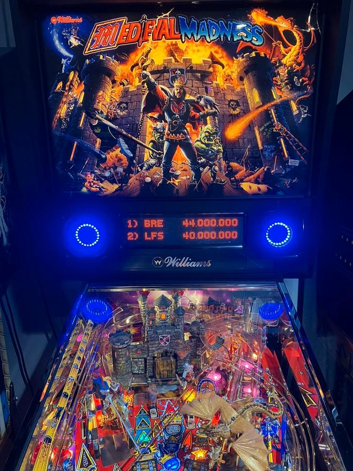 Medieval madness, Verzamelen, Automaten | Flipperkasten, Zo goed als nieuw, Ophalen
