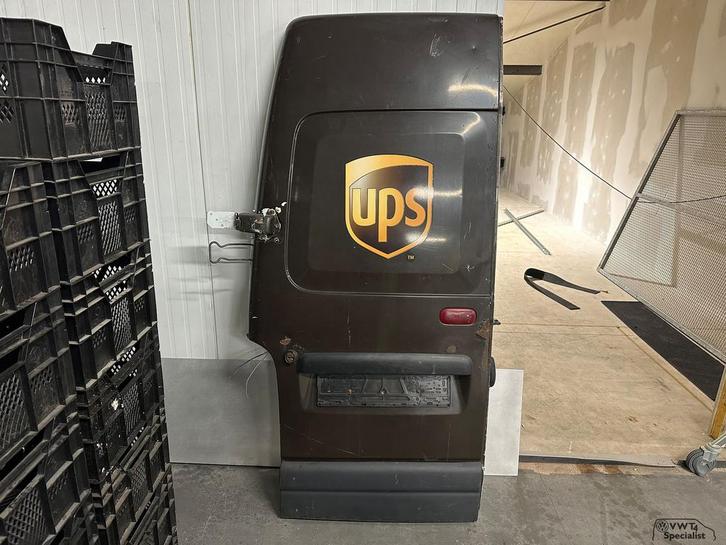 Renault Master 2003-2010 achterdeur achterportier UPS bruin, Auto-onderdelen, Carrosserie, Achterklep, Renault, Achter, Gebruikt