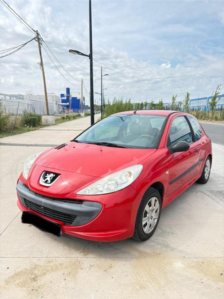 Peugeot 206 + 1.4 HDI 70 CH, Auto's, Peugeot, Particulier, Diesel, Euro 5, Berline, 3 deurs, Handgeschakeld, Rood, Zwart, Stof
