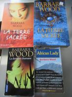 E 4 romans de Barbara Wood, Utilisé, Enlèvement ou Envoi
