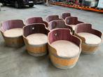eiken lounge set, Tuin en Terras, Tuinsets en Loungesets, Ophalen, Zo goed als nieuw