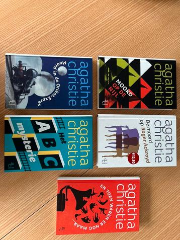 Agatha Christie - Moord op de Nijl, …(5 titels) beschikbaar voor biedingen