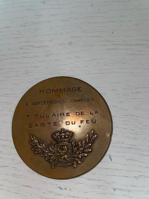 Medaille 1914 YSER ON NE PASSE PAS 1918, Verzamelen, Militaria | Algemeen, Ophalen of Verzenden