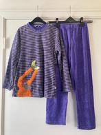 Paarse gestreepte warme pyjama aap - Woody - 10 jaar, Kinderen en Baby's, Nacht- of Onderkleding, Gebruikt, Meisje, Ophalen of Verzenden
