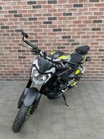 Yamaha MT 125 Blackwidow uitlaat - 11 Kw rijbewijs B of A1, 1 cylindre, Naked bike, Particulier, 125 cm³
