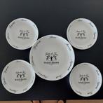Pasta Borden met schaal Quality kitchen, Huis en Inrichting, Keuken | Servies, Ophalen, Porselein, Overige stijlen, Bord(en)