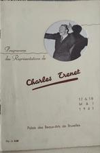 Charles Trenet. Programme des représentations. Mai 1941., Comme neuf, Enlèvement ou Envoi