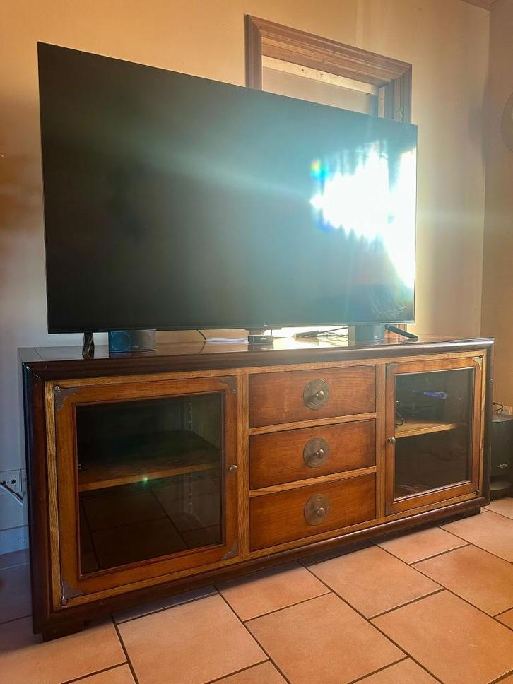 Meuble en merisier, Maison & Meubles, Armoires | Mobilier de télévision, Utilisé, Moins de 100 cm, 150 à 200 cm, 25 à 50 cm, Autres matériaux