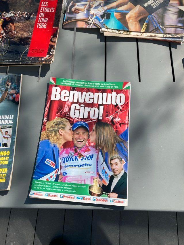 lot de 30 anciennes revues ,Posters divers sur le Clyclisme, Sport en Fitness, Wielrennen, Gebruikt, Overige typen, Ophalen of Verzenden