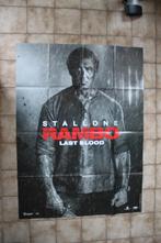 filmaffiche Sylvester Stallone Rambo Last Blood filmposter, Collections, Enlèvement ou Envoi, Rectangulaire vertical, Comme neuf