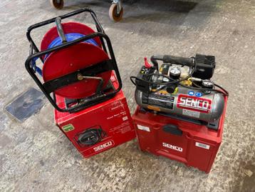 Senco AC4504 Compressor met haspel – zo goed als nieuw beschikbaar voor biedingen