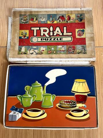 Puzzel Trial 'Tea/Coffee Time' vintage beschikbaar voor biedingen