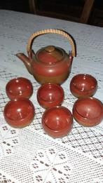 Theepot met kopjes, Ophalen of Verzenden, Aardewerk