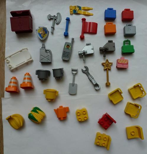 Duplo onderdelen : accessoires en stoelen, Kinderen en Baby's, Speelgoed | Duplo en Lego, Gebruikt, Duplo, Losse stenen, Ophalen of Verzenden