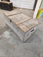 Oude gereedschapskist, Huis en Inrichting, Woonaccessoires | Kisten, Ophalen, Gebruikt, 100 tot 150 cm, Minder dan 50 cm