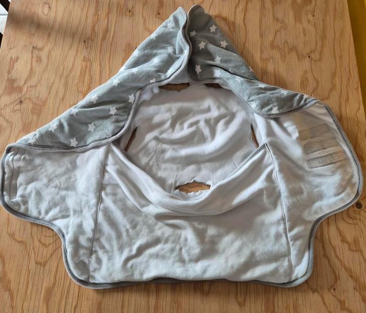 Maxicosideken met uitsparingen, klitteband en kap, Kinderen en Baby's, Dekens, Slaapzakjes en Inbakerproducten, Zo goed als nieuw