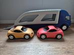 Little Tikes transporter+2 auto's, Ophalen, Zo goed als nieuw