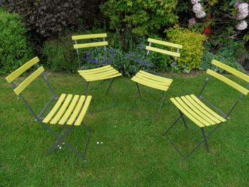 A vendre 4 chaises bistro