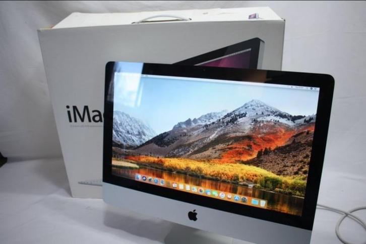 Apple i mac  21.5" in orginele doos, Informatique & Logiciels, Apple Desktops, Reconditionné, iMac, HDD, 8 GB, Enlèvement