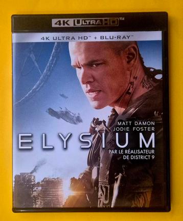 Coffret 2x Blu Ray + 4K du film Elysium - Matt Damon  beschikbaar voor biedingen