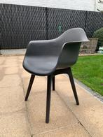 6 zwarte tuinstoelen, Jardin & Terrasse, Chaises de jardin, Enlèvement, Utilisé, Synthétique