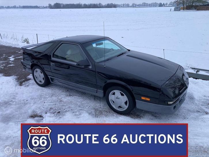 Chrysler Daytona | 1989 | Route 66 Auctions, Auto's, Oldtimers, Bedrijf, Te koop, Chrysler, Benzine, Overige carrosserie, Handgeschakeld