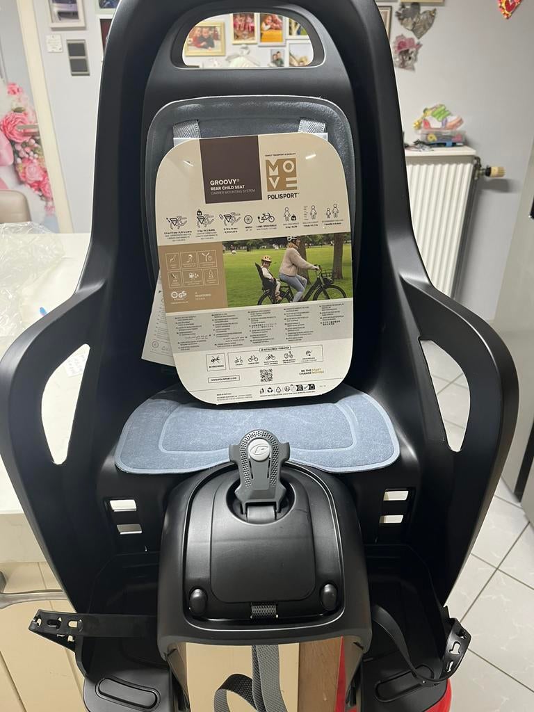 Fietsstoel NIEUW, Fietsen en Brommers, Fietsaccessoires | Fietsstoeltjes, Ophalen, Nieuw, Achterzitje