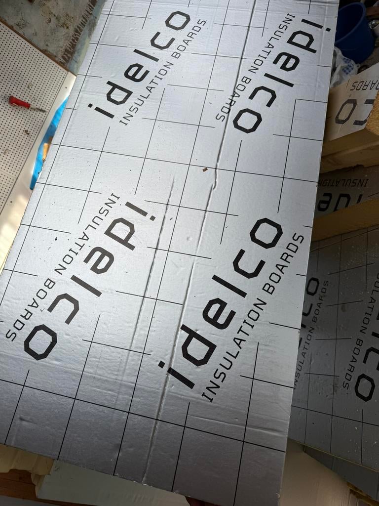 Pir isolatieplaat 1200x600x140mm, Bricolage & Construction, Isolation & Étanchéité, Isolation de toiture, Enlèvement, Mousse rigide (PIR)