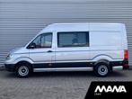 Volkswagen Crafter 35 2.0TDI 177PK L3H3 DC Highline Automaat, Auto's, Gebruikt, 4 cilinders, Volkswagen, Bedrijf
