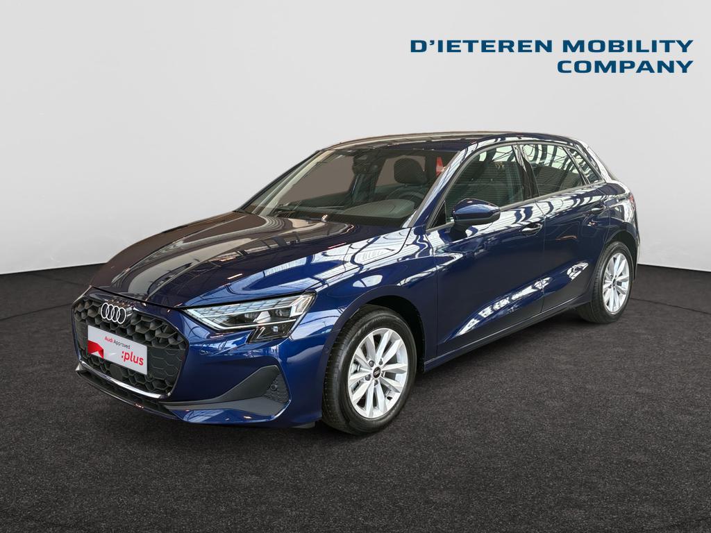 Audi A3 Sportback A3 Sportback 30 TFSI Attraction, 127 g/km, Handgeschakeld, Zilver of Grijs, https://public.car-pass.be/vhr/92f2dd1d-5907-4a9f-8756-74a9c69dd37b