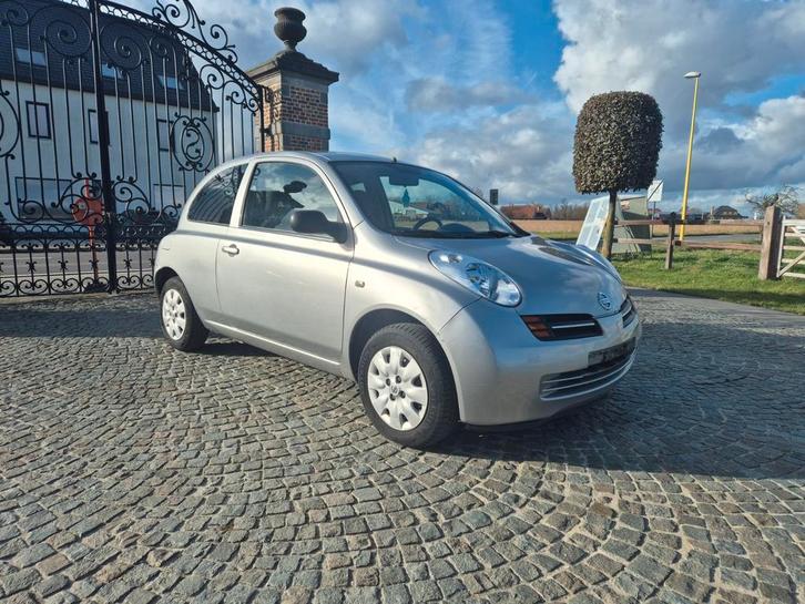 Nissan micra 1.3 essence, Autos, Nissan, Entreprise, Achat, Micra, Essence, Euro 4, 3 portes, Boîte manuelle, Argent ou Gris, Noir