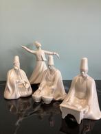 4 Turkse Dervichdanser en muzikanten in steengoed. 092/Ba., Antiek en Kunst, Ophalen